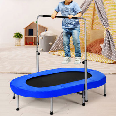 Innen buiten vouwbare vouwbare trampoline voor kinderen 4 FT of OEM hoogte verstelbaar