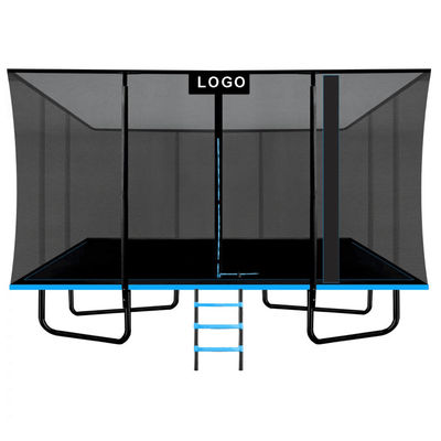 Unisex Outdoor Garden Park Fitness Elastisch Bed Rechthoekig Trampoline met Veiligheidsnet