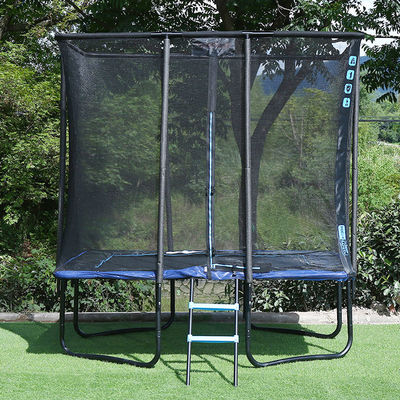 Unisex Outdoor Garden Park Fitness Elastisch Bed Rechthoekig Trampoline met Veiligheidsnet