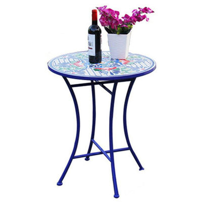 Europese Outdoor Bistro Set voor Balkon Kleine Drie-Piece Tafel En Stoel Tuin