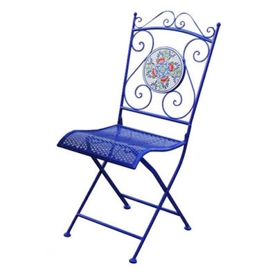 Europese Outdoor Bistro Set voor Balkon Kleine Drie-Piece Tafel En Stoel Tuin