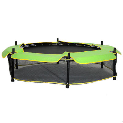 Indoor Fitness Springbed Trampoline voor kinderen en volwassenen 1.4*1.4*1.65 M of OEM Grootte