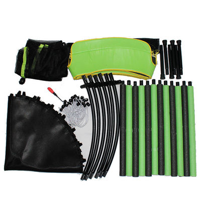Indoor Fitness Springbed Trampoline voor kinderen en volwassenen 1.4*1.4*1.65 M of OEM Grootte