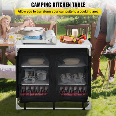 Buitentuin Terras Metalen picknickopslag organisator Kasten Kookkamers Keuken tafel