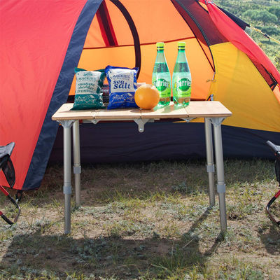 Buitenreizen Tuin Lichte verstelbare hoogte opvouwbare tafel voor kamperen en picknicken
