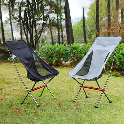 Outdoor Wandelen Reizen Aluminium Lichtgewicht Achtergrens Draagbare Opvouwbare Camping Moon Chair