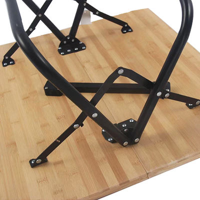 Custom logo borduurwerk of printing lichtgewicht opvouwbare tafel voor outdoor reis tuin