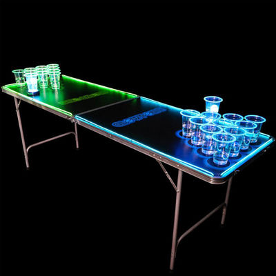 Opvouwbare Draagbare Bier Pong Tafel voor Outdoor Garden Bar Bistro Cafe Patio Party Event