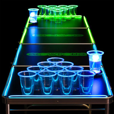 Opvouwbare Draagbare Bier Pong Tafel voor Outdoor Garden Bar Bistro Cafe Patio Party Event