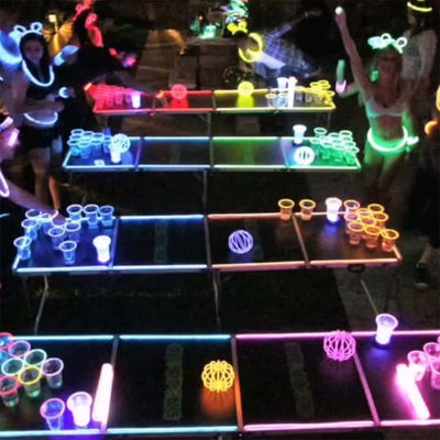 Opvouwbare Draagbare Bier Pong Tafel voor Outdoor Garden Bar Bistro Cafe Patio Party Event