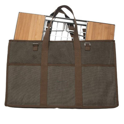 Lichte Draagbare Verstelbare Barbecue Strand Picnic Camping Keuken Igt Tafel met 1