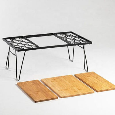 Lichte Draagbare Verstelbare Barbecue Strand Picnic Camping Keuken Igt Tafel met 1