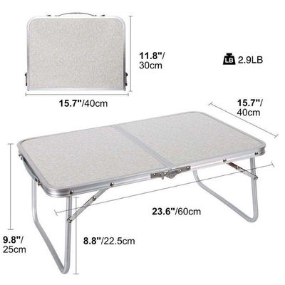Draagbare aluminium MDF-tafel voor binnen- en buitenruimte voor camping, strandpicnic
