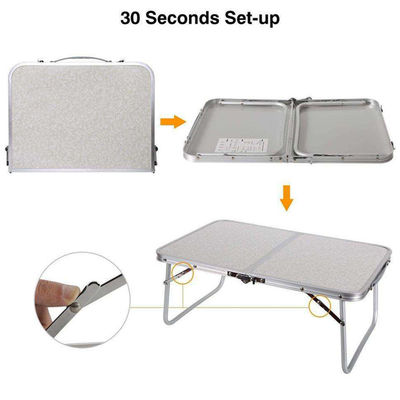 Draagbare aluminium MDF-tafel voor binnen- en buitenruimte voor camping, strandpicnic