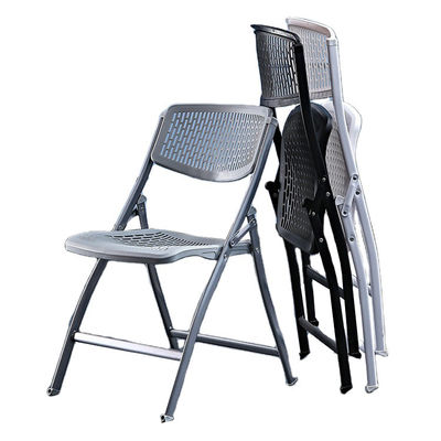 Outdoor Banket Evenementen Plastic Metal Opvouwbaar Wit Zwart Eetstoel voor Wedding Hotel