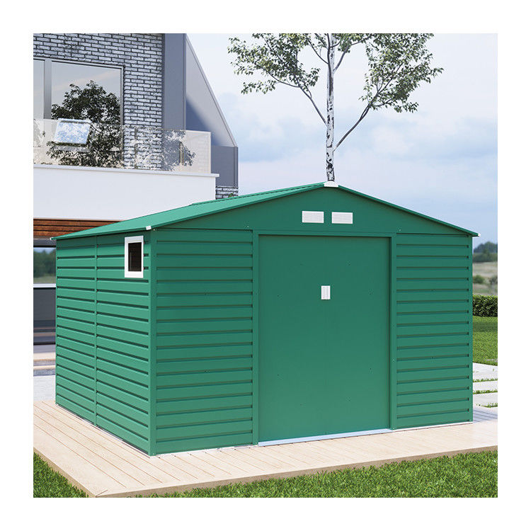 120 kg capaciteit Kleurstaalplaat gegalvaniseerd staal Tuingebouw Schuur met luchtluchten