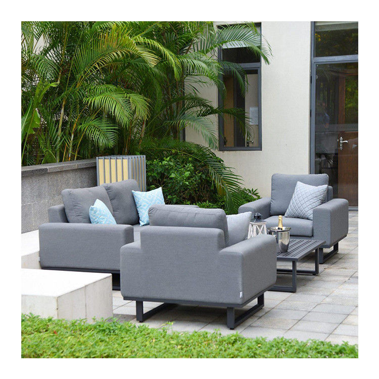 Vergroot je tuin met AJUNION All Weather Stof Buitenmeubelen Sofa Lounge Set