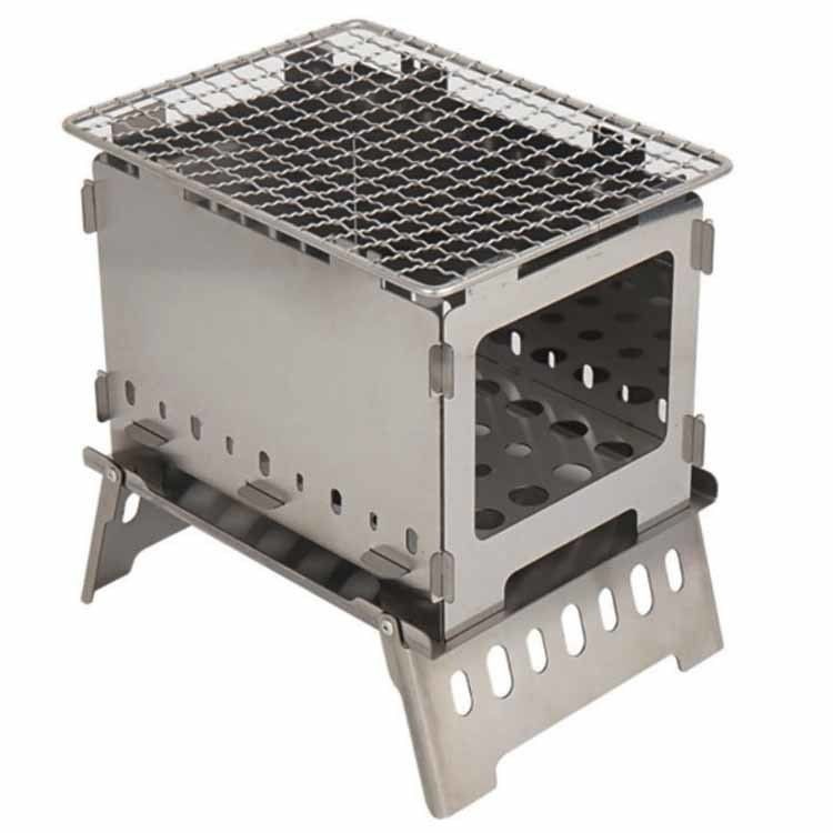 20*15*21 cm of OEM Vuurputten Roestvrij staal Mini vouwbaar campingkachel voor picknicks