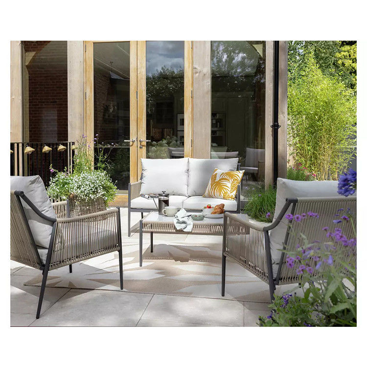 Verander je patio met AJUNION Metal Meubels Set fauteuil Grootte W64 x D78 x H79cm