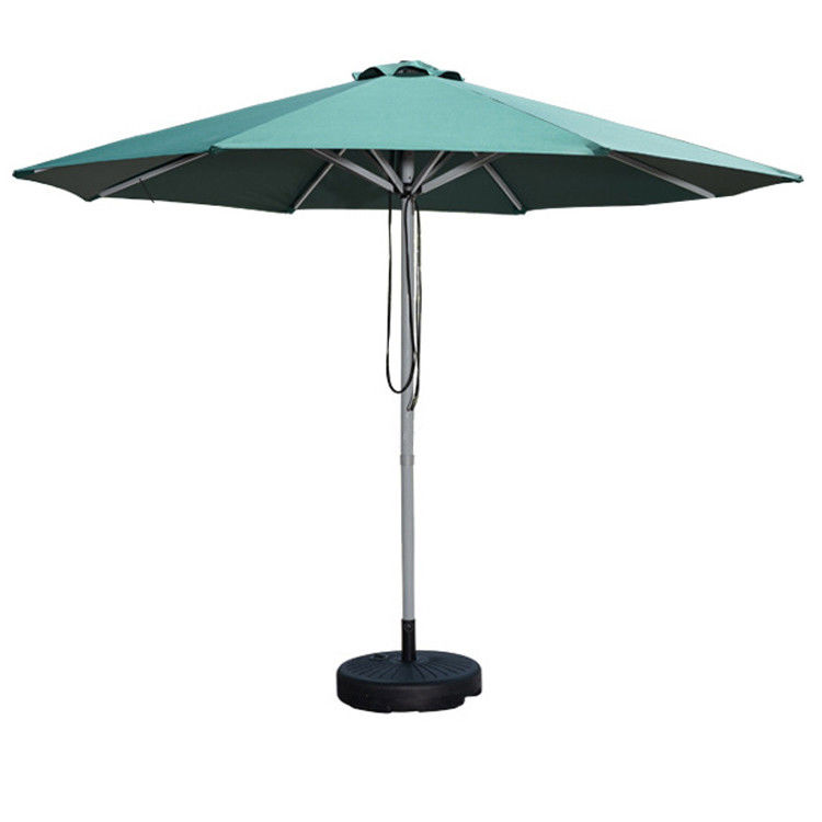 Buitenmeubilair Aluminiumbuis Ronde trektouw Parasol paraplu voor terras en zwembad