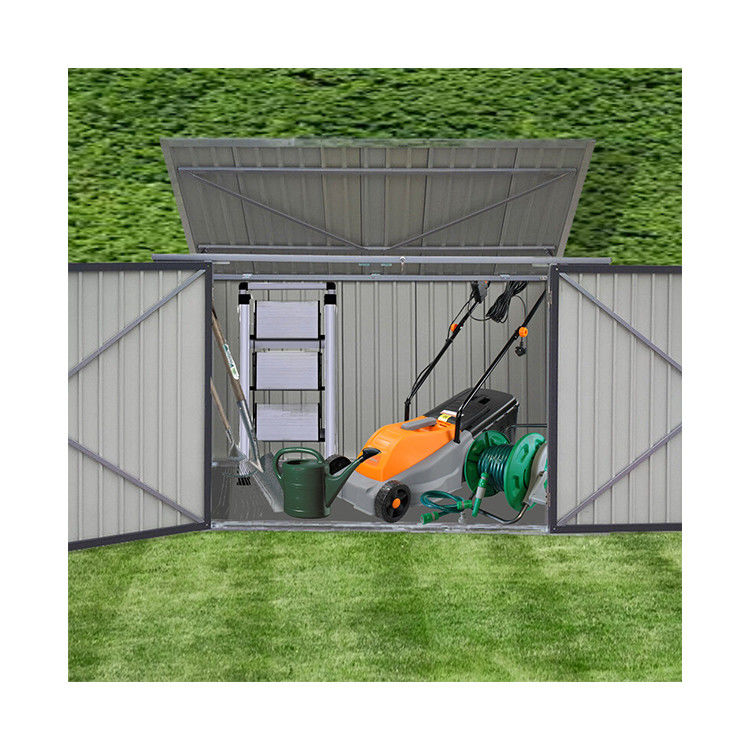 Extra grote tuin opslag schuur metalen schuur opslag gereedschapsbouw tuin schuur met vergrendelbaar