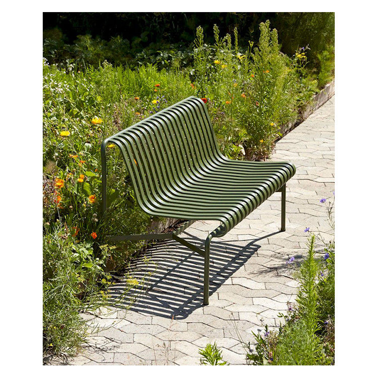 Stalen frame tuinbank en stoel voor AJUNION
