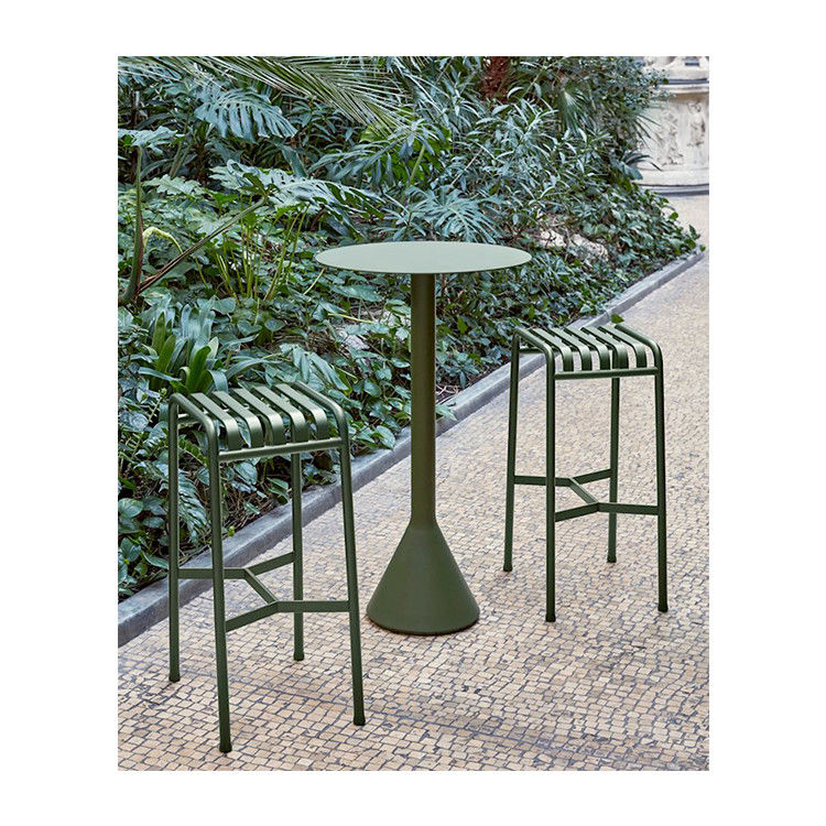 Outdoor Bar Set AJUNION Minimalistische bar tafel en stoel voor binnenplaats