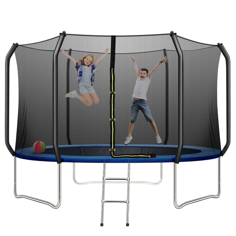 Toepasselijke scène AJUNION 10ft trampoline voor kinderen die in het park of de kleuterschool springen