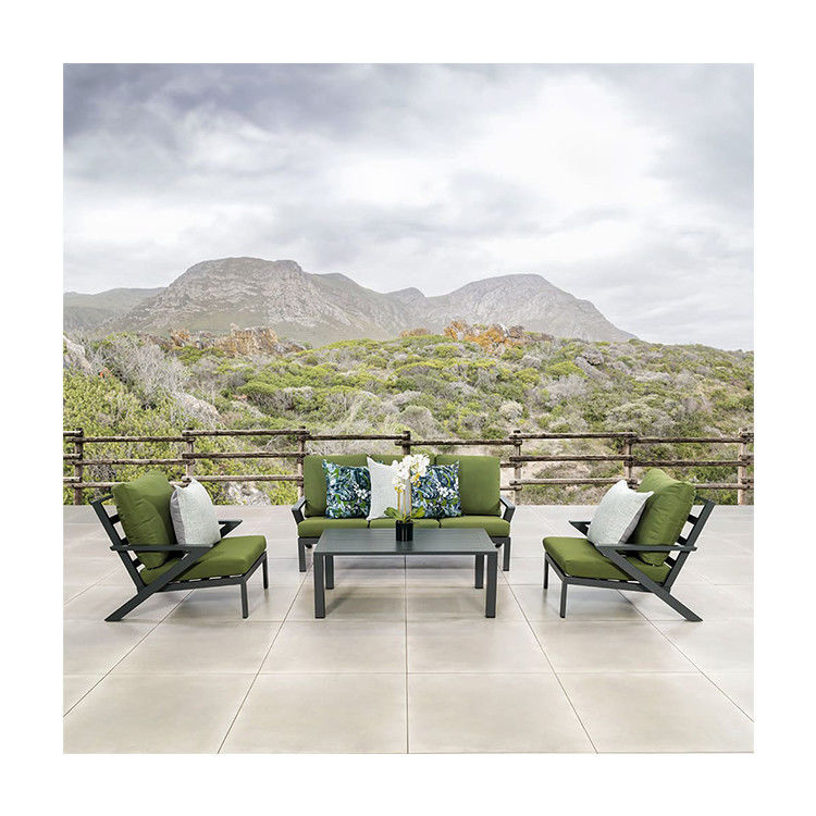 Aluminium frame AJUNION 4 stukken Outdoor meubel set voor recreatieve faciliteiten en patio