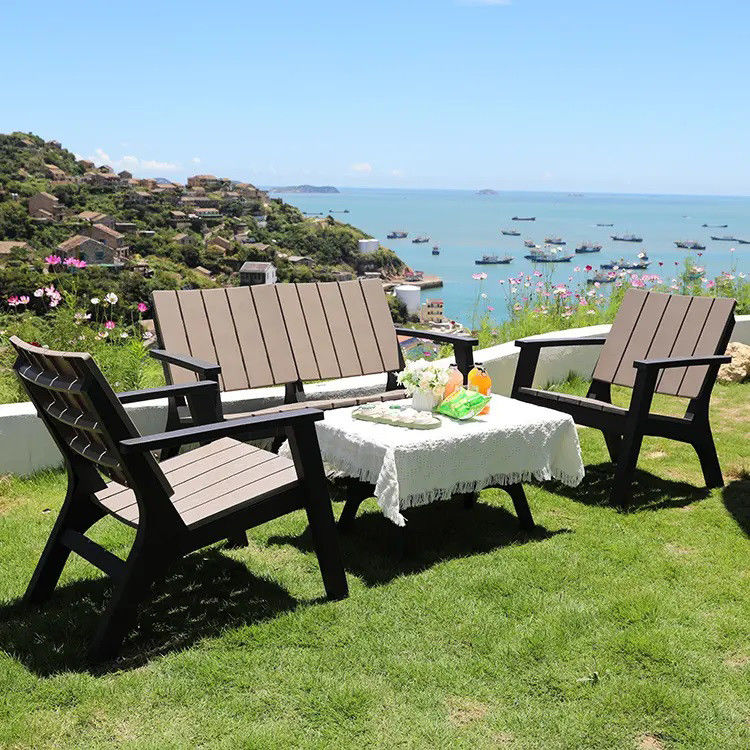 Nordic Garden Set voor buiten terras Balkon Cafe Plastic Coffee Eettafel en stoel