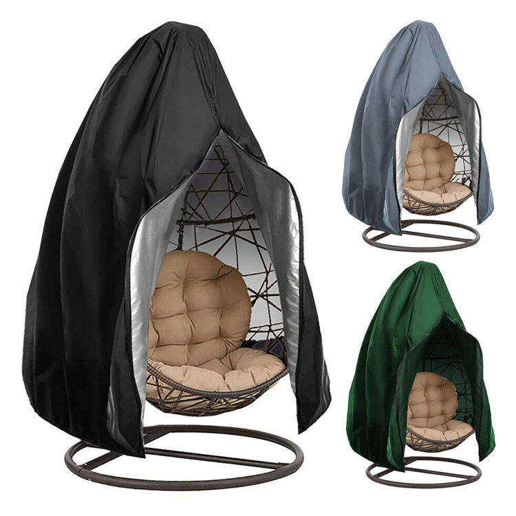 600D Oxford PVC Single Hanging Swing Chair Stofbescherming voor buitentuin