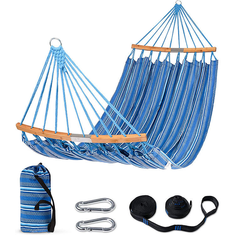 Villa Outdoor Indoor Garden Camping Draagbaar Opvouwbaar Ultralight Cotton Swing Hangende Hangmat Bed
