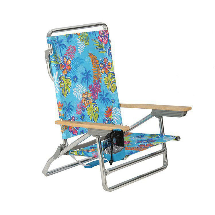 Draagbare ultralichte aluminium rugzak stoel voor kamperen picknick vissen strand buiten