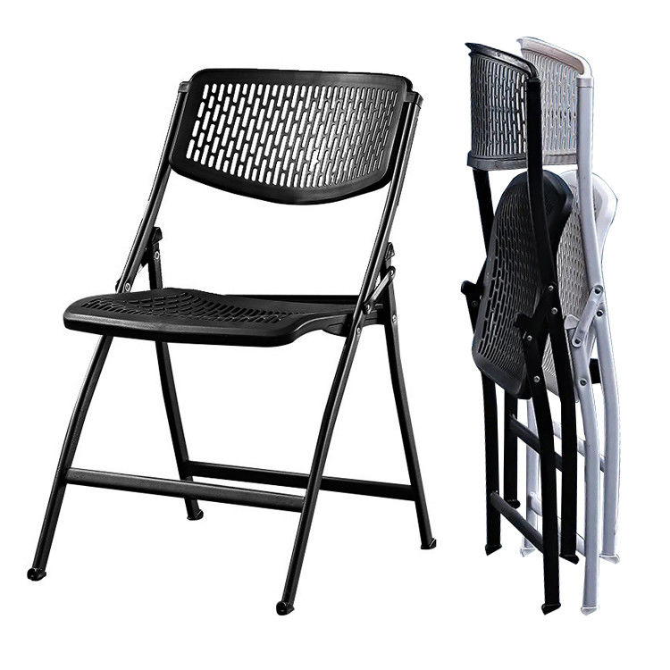 Opvouwbare witte metalen plastic stapelbare stoelen voor buiten Hotel Tuinfeest Banket evenementen