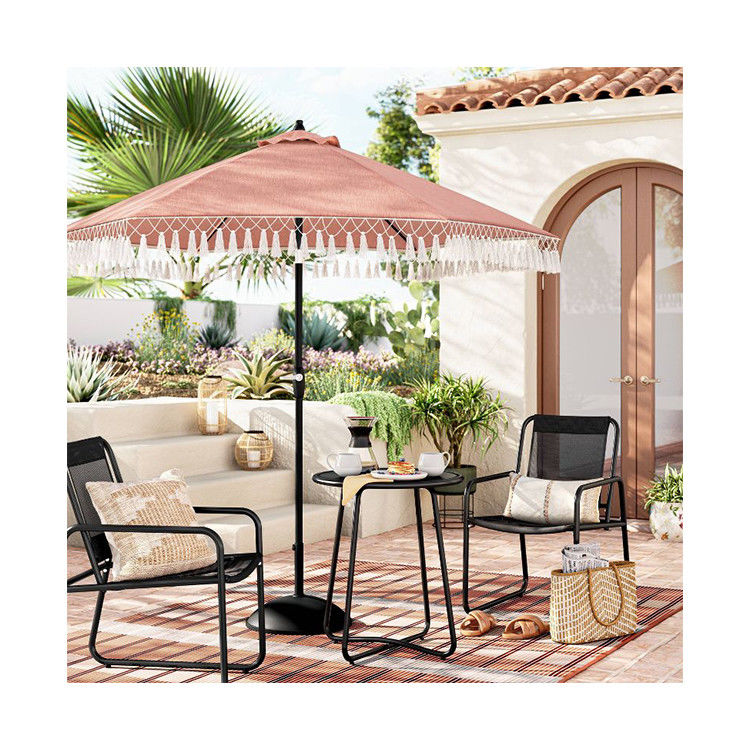 AJUNION 3pc Metalen Patio Bistro Set Perfect voor tuinbank en balkon meubels