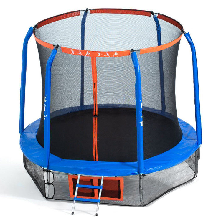 Stalen frame 14 FT of OEM Volwassenen en kinderen Fitness Spring Bed Trampoline met veiligheidsnet Indoor Sport
