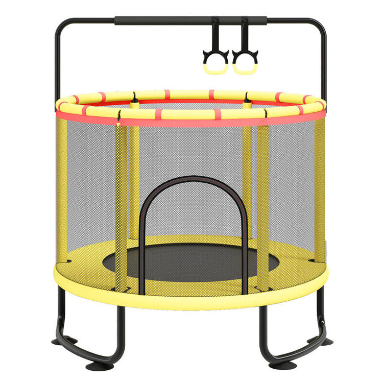 140*140*160 cm Indoor trampoline met veiligheidsnet aanpasbaar voor kinderen en volwassenen