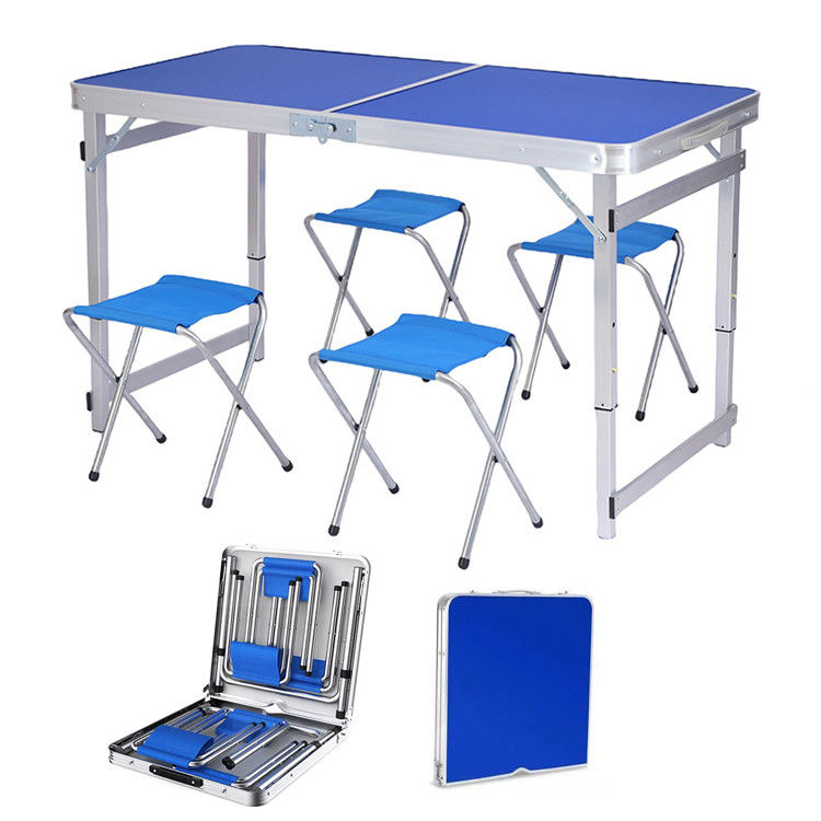 Moderne ontwerp vouwbare draagbare tafel en stoel voor barbecue strand picknick camping