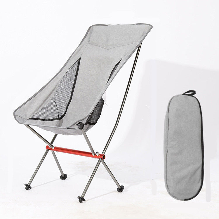 Outdoor Wandelen Reizen Aluminium Lichtgewicht Achtergrens Draagbare Opvouwbare Camping Moon Chair