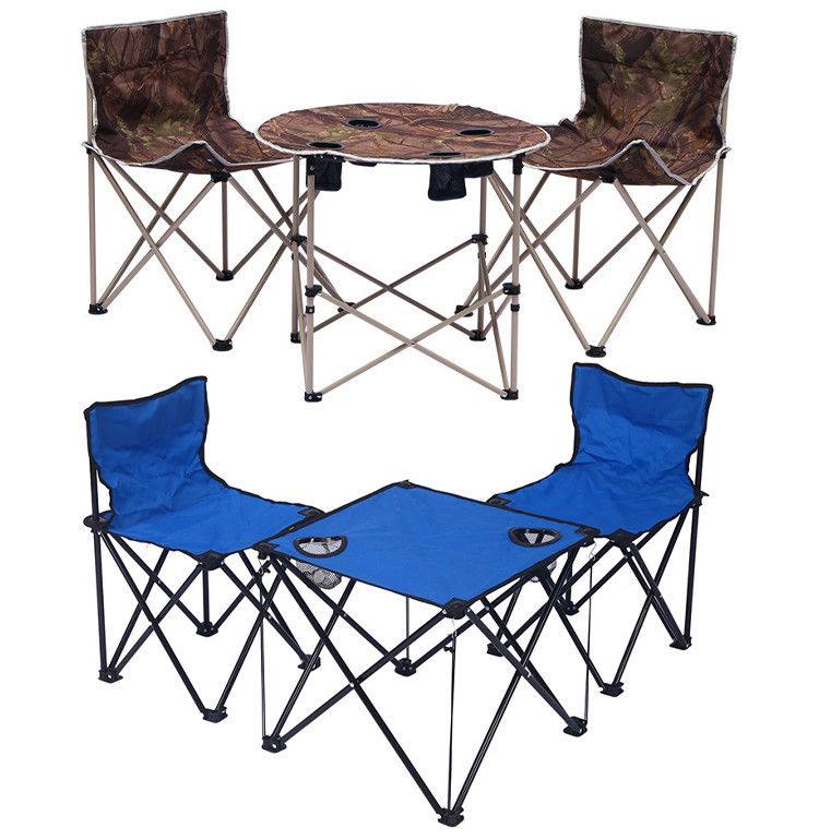 Visvangst Camping Strandstof Dubbele Draagbare Outdoor Tuinstoel en Tafel voor Volwassenen