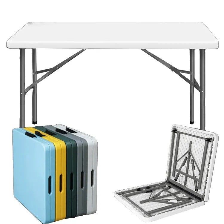 Draagbare vouwtafel van HDPE-plastic metalen voor hotels, restaurants en banketten